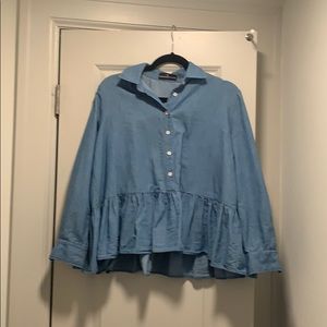 Tuckernuck Denim Top size S